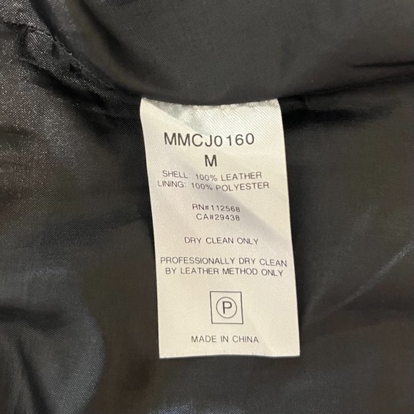 Black Leather Jacket | Genuine Leather - Picture 8 of 8